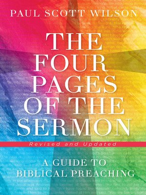 cover image of The Four Pages of the Sermon, Revised and Updated